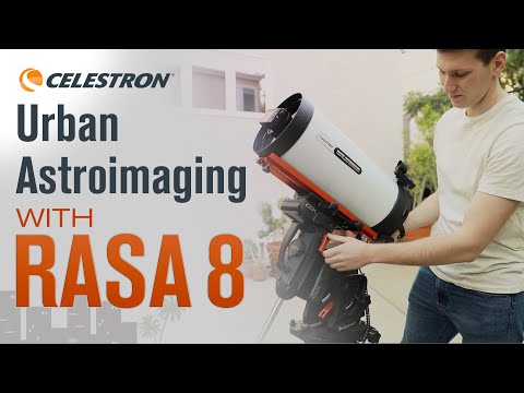 Urban Astroimaging with the RASA 8