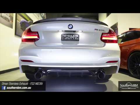 BMW M235i F22 Dinan Free Flow Stainless Performance Exhaust