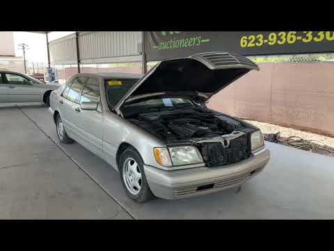 1997 Mercedes-Benz S320 SDN For Virtual Online Auction September 10, 2022