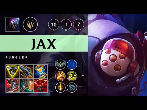 Jax Jungle vs Jarvan IV - EUW Challenger Patch 25.17