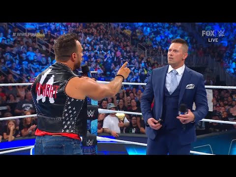 LA Knight Confronts The Miz Before Payback (1/2) - WWE SmackDown | Sept. 1, 2023