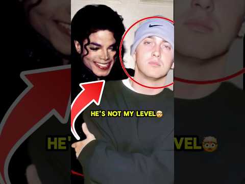 Als Eminem auf Michael Jackson schoss 😳🔥 #celebrity #shorts