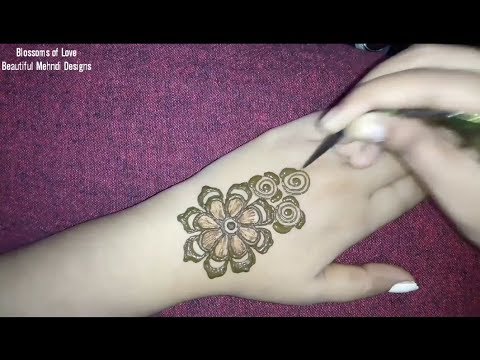 मेहँदी राखी Rakhi Special Mehndi Design Trendy and Stylish mehndi design tutorial || step by step Video