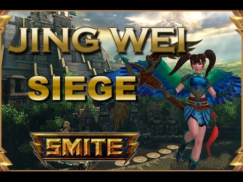 SMITE! Jing Wei, Cuando crees que los Warriors estan OP pero eres ADC! Siege #85