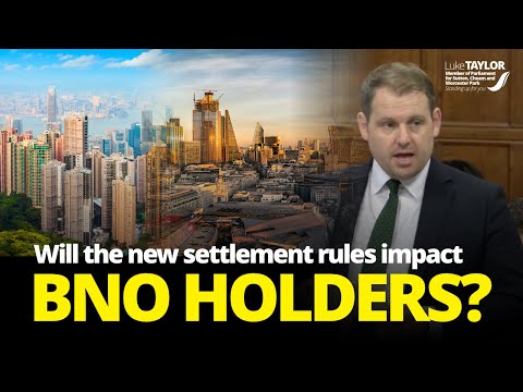 Will the Govt's new settlement rules impact BNO holders?