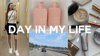 summer VLOG: trying new hair products, target adventures | realistic day in my life