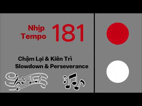 NHỊP 181  BPM 181  TEMPO 181   METRONOME 181 MÉTRONOME 181 METRONOM  181 МЕТРОНОМ 181 节拍器 181
