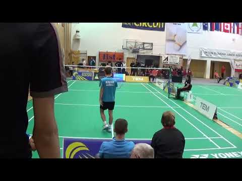 Oct 21,2018 Tem Slovenia Junior Semi Brian Yang Vs Nicolas Rudolf