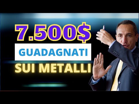 The Trading Show – (Week 49 2020) Settimana da 7.500$ sui metalli