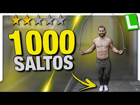 Rutina de 1000 SALTOS con CUERDA en 15 Minutos!! (PRINCIPIANTES)