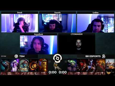 (Dota2) TSM VS B8 - Game 1 Highlights (DPC NA 2023 Tour 3: Division I)