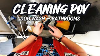 CLEANING POV ASMR: Tractor Supply Closing Vlog