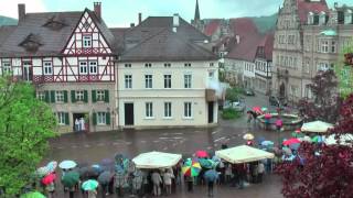 preview picture of video 'Florianstag des Landkreises Kronach - Historische Übung - FFW Kronach im Wandel der 150 Jahre'