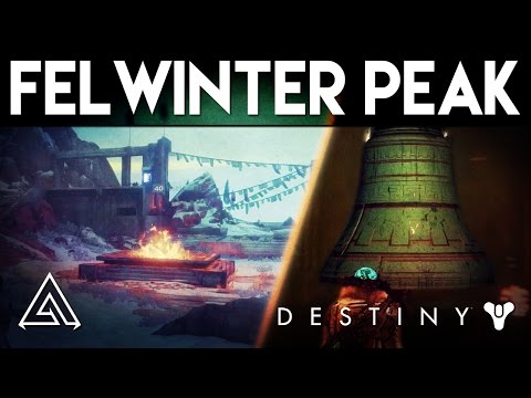 Destiny Rise of Iron | Felwinter Peak Tour & Mystery Bells