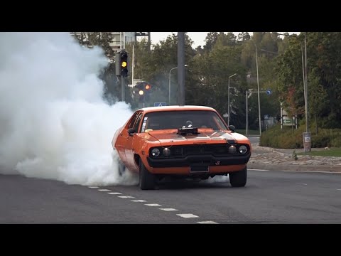 Best Muscle Car Burnouts & Sounds 2023!