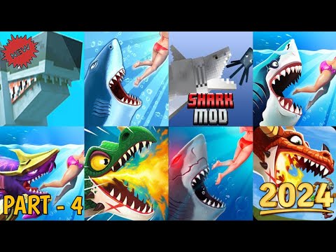 ✅Hungry Shark World vs Hungry Shark Evo vs Hungry Dragon - All Dragons & Sharks Unlocked Hack Mod