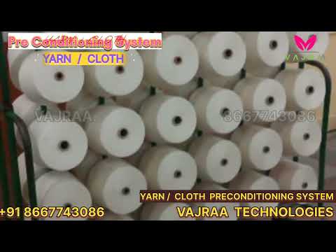 Cotton yarn pre cooling system