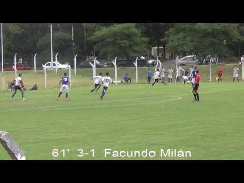 Sub 16 3° Fecha Torneo Apertura 2017 Defensor Sp 3 (F. Milán x2 y E. Gomez) - Juventud 1
