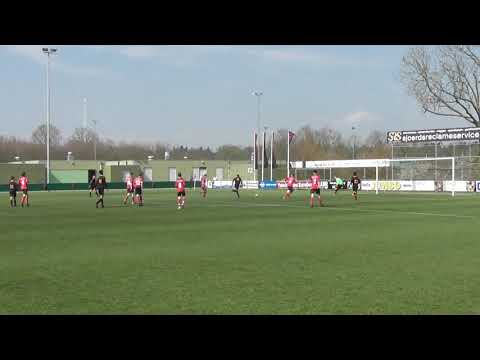 30 mrt 2019 Roda '46 JO 16-1 - VV De Meern JO16-1 beker 0-6 Goede redding keeper Roda op schot Emre
