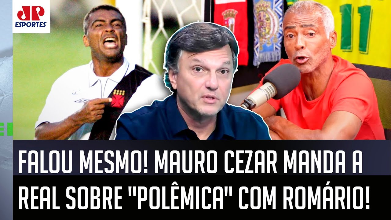 "DISTORCEM O QUE A GENTE FALA!! O Romário FICOU PU**, mas É ÓBVIO que eu..." Mauro Cezar ESCLARECE!