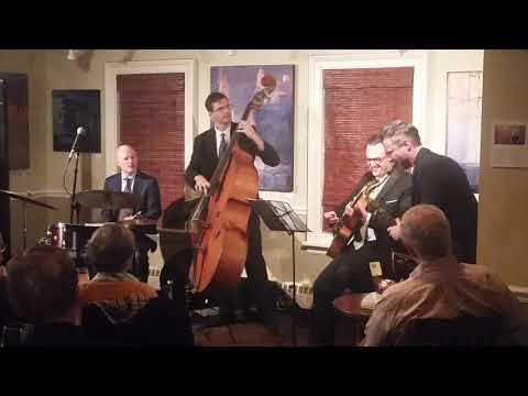 Adrian Cunningham Quartet with special guest Bill Evans burning on Rhythm Changes!