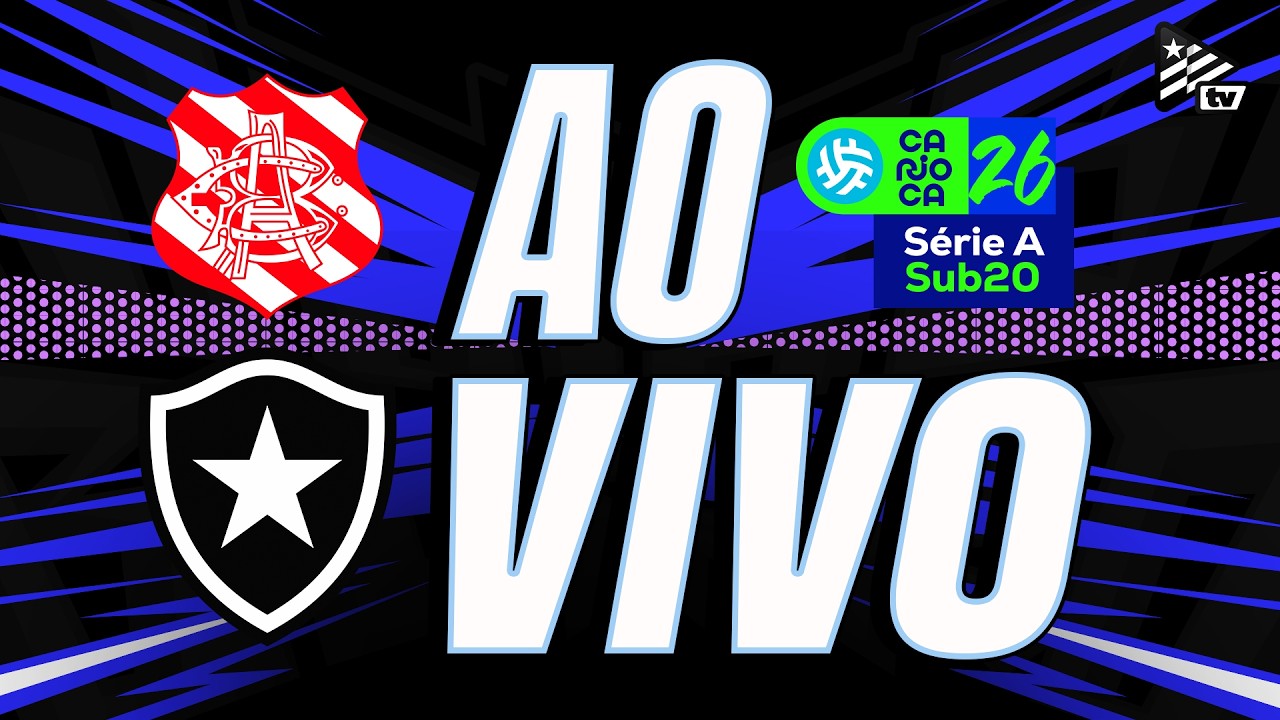 AO VIVO: Botafogo enfrenta o Bangu pelo Campeonato Carioca Sub-20