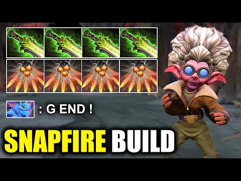 Snapfire 7.29 Magical Build - Ethereal Blade + Scatterblast (Shard Inc 2 Sec Stun)