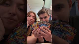My Girlfriend Thinks She Can Beat Me At Pokémon 💀#shorts#youtubeshorts #pokemon#packbattle #couple