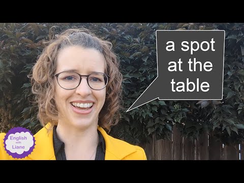 Idiom - a spot at the table or a seat at the table