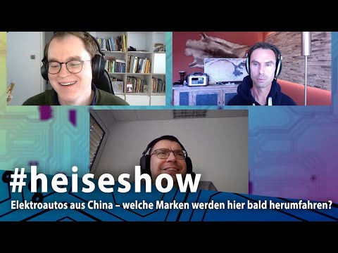 #heiseshow: Elektroautos aus China – welche Marken werden hier bald herumfahren?