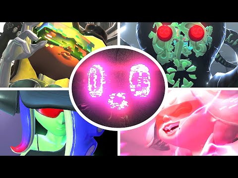 Splatoon 3 Side Order - All Bosses & Ending