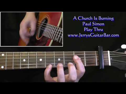 A church is burning - Paul Simon