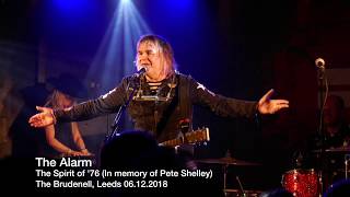 The Alarm - The Spirit of '76 (In memory of Pete Shelley) LEEDS 2018