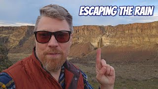 A Quiet Escape to the Washington Desert | Cinematic SUV Camping & Hiking