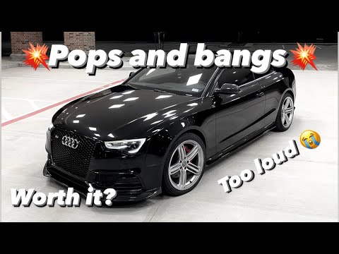 POP TUNE ON A CAR / Whats a pop tune?  AUDI S3/A3/A4/S4/A4/S5