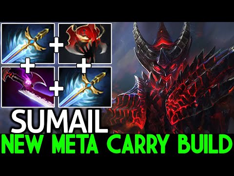 SUMAIL [Shadow Fiend] New Supper Carry with 2x Falcon Blade Build Dota 2