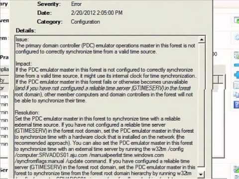 Active Directory - Best Practice Analyzer