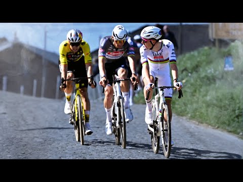 LEGENDARY CYCLING BATTLE | Tadej Pogačar vs Mathieu van der Poel vs Wout Van Aert