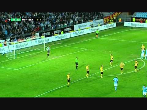 MFF - Häcken 2-1. Daniel Andersson (str) 57'
