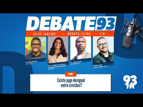 Jugo Desigual - Existe jugo desigual entre cristãos? - Debate 93 - 28/01/2026