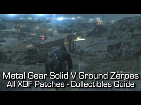 Metal Gear Solid V: Ground Zeroes - All XOF Patches Locations - Collectibles Guide