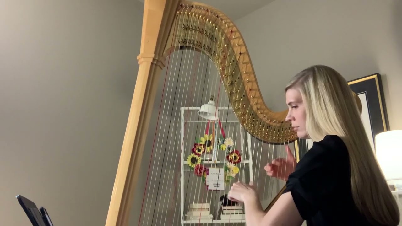 Promotional video thumbnail 1 for Carly Nelson, Harpist