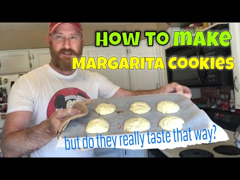 How to Make | Margarita Cookies (Tequila Cookies)