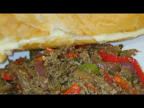 How to make Cheesesteak Sandwich