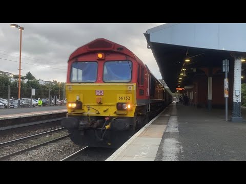 DB 66152 ‘Derek Holmes railway operator’ working margam - round oak — Stourbridge Junction 12/10/21