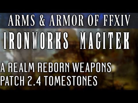All Ironworks Magitek Weapons (FFXIV Patch 2.4)
