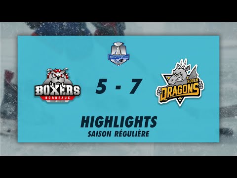 Boxers de Bordeaux 5-7 Dragons de Rouen - Highlights - Synerglace Ligue Magnus 2022/23