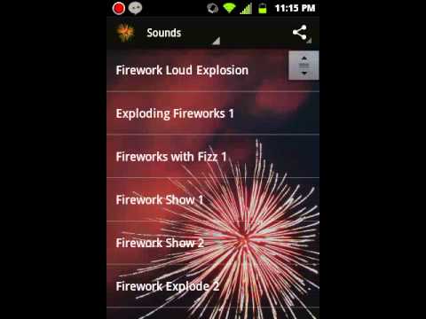Firework & Firecracker Sounds Video