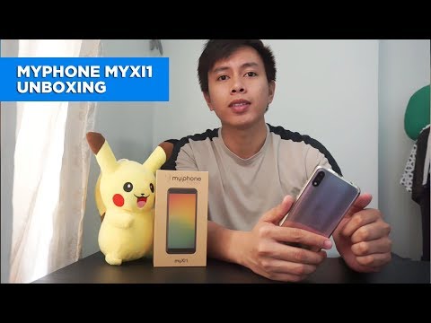 MyPhone myXi1 unboxing