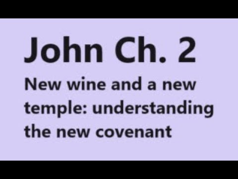 John 2: The Gospel of John, Catholic Bible Study, Fr. Tim Peters